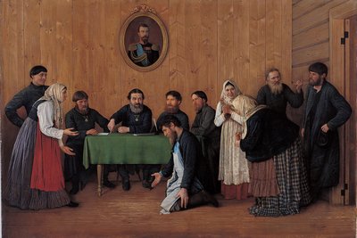 Uzlaşma, 1898 by Andrei Antipovich Rumyantsev