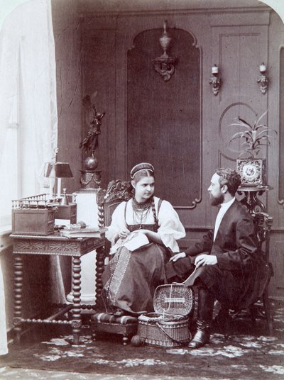 Rus Kompozisyonu, c1870s-c1880s. by Andrei Osipovich Karelin