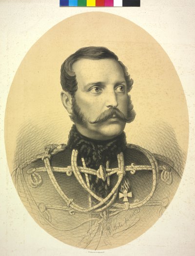 Rusya İmparatoru Alexander II by Andrej Franzowitsch Belloli