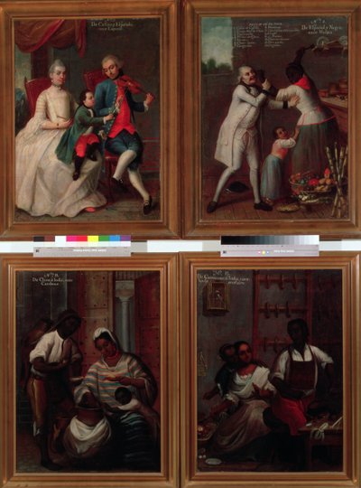 Dört Farklı Irk Grubu by Andres de Islas