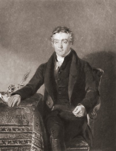 Thomas Chalmers. Vesika. (Yazdır) by Andrew (after) Geddes
