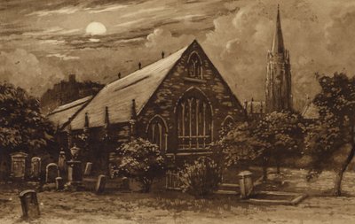 Edinburgh: Greyfriars Church (litho) by Andrew Allan
