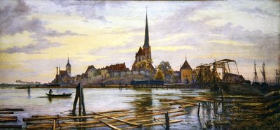 Rostock (kağıt üzerine sulu boya) by Andrew Brown Donaldson