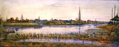 Rostock (kağıt üzerine sulu boya) by Andrew Brown Donaldson