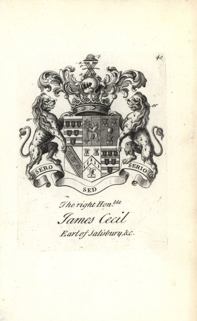 Sağ onurlu James Cecil