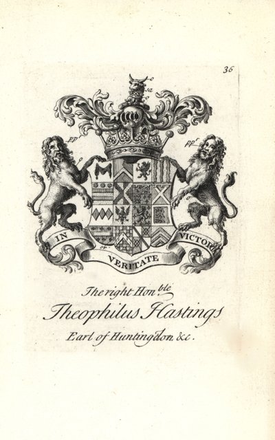 Sağ onurlu Theophilus Hastings, Huntingdon