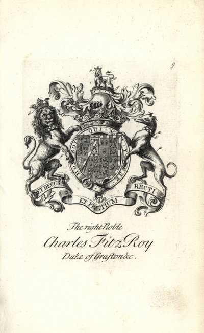 Sağ asil Charles FitzRoy