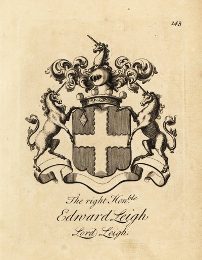 Sayın Edward Leigh, Lord Leigh, 3. Baron Leigh