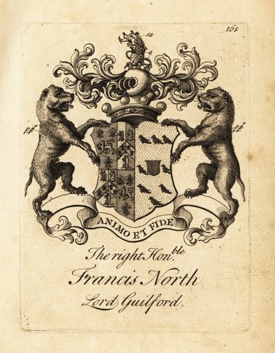 Saygıdeğer Francis North, Lord Guilford, 2. Baron Guilford