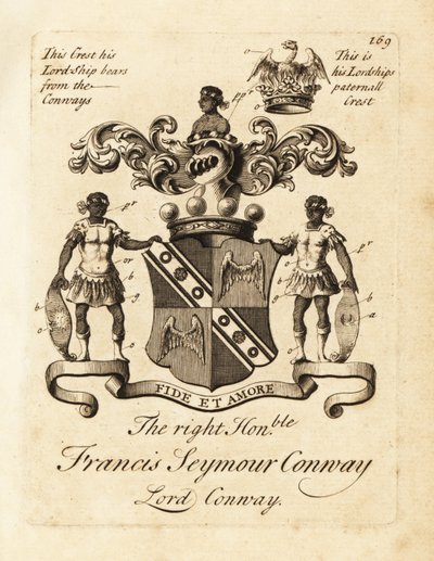 Saygıdeğer Francis Seymour Conway, Lord Conway'in arması by Andrew Johnston