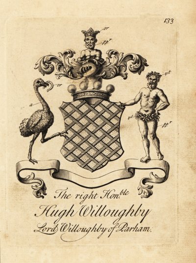 Çok Saygıdeğer Hugh Willoughby, Parham Lord Willoughby'nin arması by Andrew Johnston