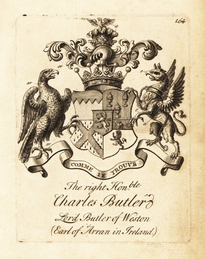 Sağ Sayın Korgeneral Charles Butler arması by Andrew Johnston