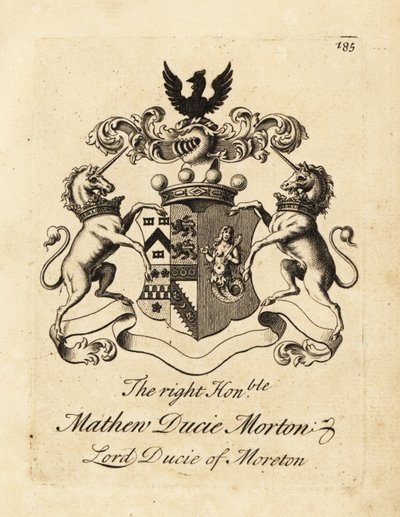 Moreton Lord Ducie, Sayın Mathew Ducie Morton'un arması by Andrew Johnston