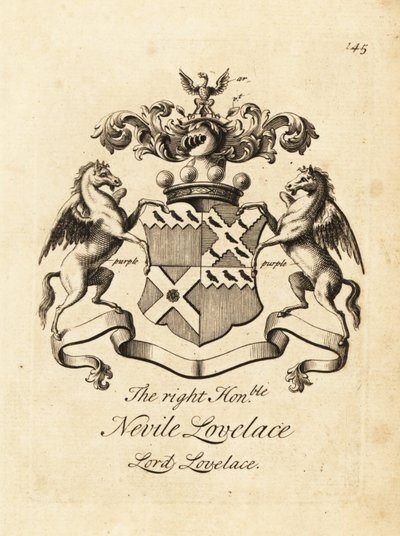 Saygıdeğer Nevile Lovelace, Lord Lovelace, 6. Baron Lovelace