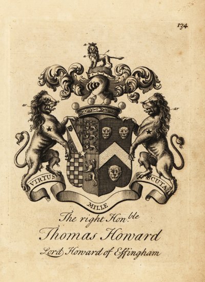 Çok Saygıdeğer Thomas Howard, Effingham 2. Kontu, Effingham Lord Howard'ın arması by Andrew Johnston