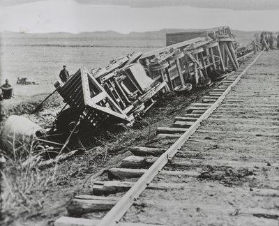Raydan çıkan tren, Manassas, Virginia by Andrew Joseph Russell