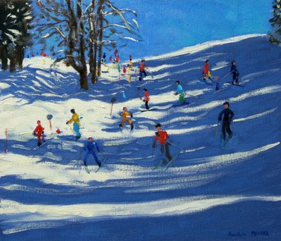 Mavi gölgeler, Morzine by Andrew Macara