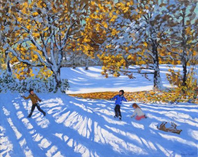 Erken kar, Allestree Parkı. 2017, by Andrew Macara
