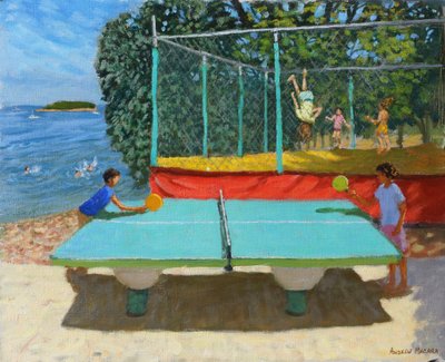 Masa Tenisi, Vrsar, Hırvatistan, 2022 by Andrew Macara