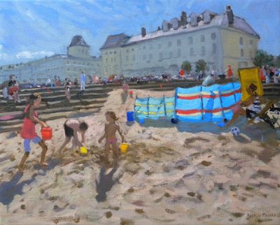 Kumda oynamak,Llandudno. 2010 by Andrew Macara