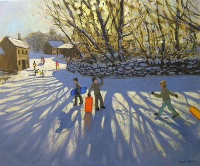 Kırmızı kızak, Monyash, Derbyshire by Andrew Macara
