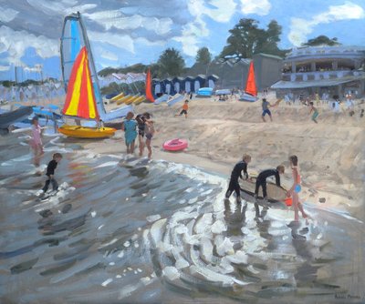 Yelkenliler, 2009 (tuval üzerine yağlı boya) by Andrew Macara