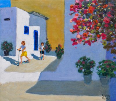 Scooter Kids,Simi,Yunan Adaları, 2018, by Andrew Macara