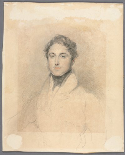 Bir Adamın Portresi, 1828. by Andrew Morton