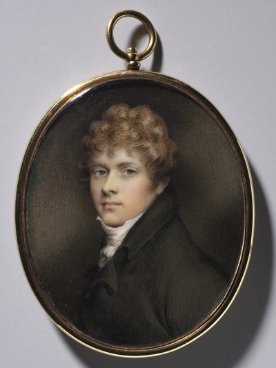 Bir Genç Adamın Portresi, c. 1805. by Andrew Plimer