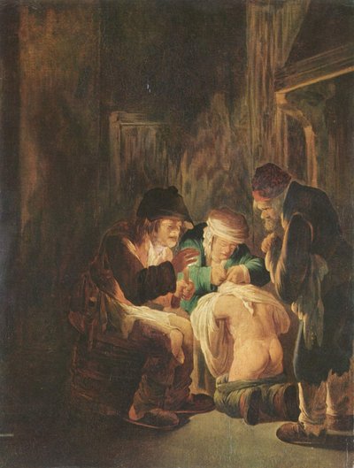 Mum Işığında Pire Avı by Andries Both