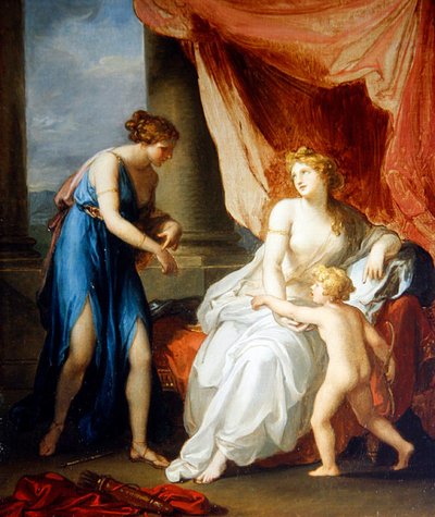 Euphrosyne, Cupid tarafından yaralandı, Venüs