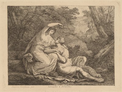Rinaldo ve Armida by Angelica Kauffmann