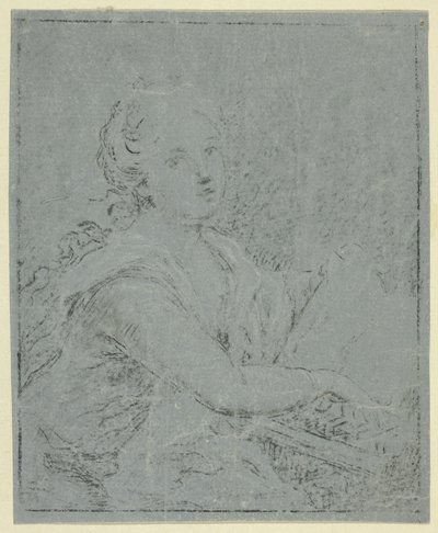 Kadın, Spinet by Angelica Kauffmann