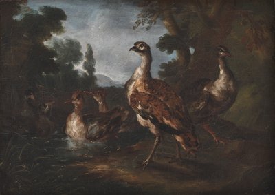 Kuşlarla Manzara by Angelo Maria Crivelli