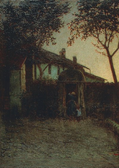 Şafak, Angelo Morbelli by Angelo Morbelli