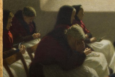 Boş Sandalye, 1903 by Angelo Morbelli