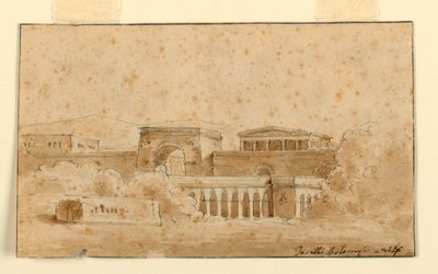 Sahne Tasarımı, Antik Yapılar by Angelo Toselli