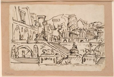 Sahne Tasarımı, Antik Yapılar Grubu by Angelo Toselli