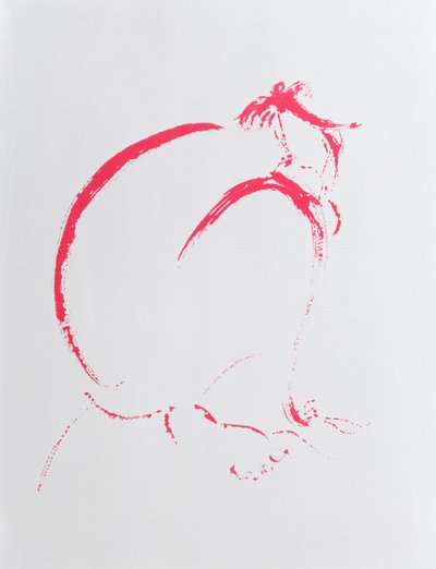 Katlanmış Çıplak Kızıl, 2006 by Angie Kenber