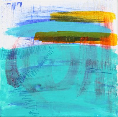 Turkuaz Manzara, 2019 by Angie Kenber