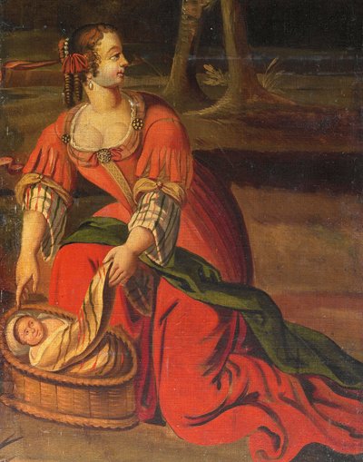 Dört katlı çift taraflı ekran, c.1700 by Anglo Flemish School