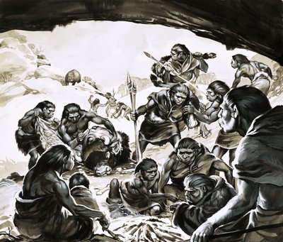 Soğuk Büyünün Mağara Adamları by Angus McBride