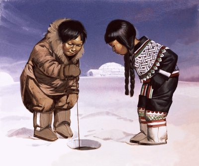 Grönlandlı Çocuklar by Angus McBride