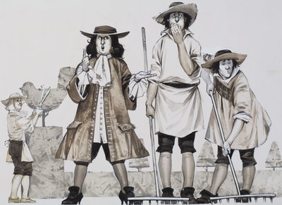 Disiplin (kağıt üzerine guaj) by Angus McBride