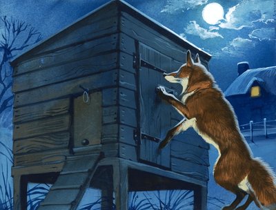Tilki tavuk kulübesinde by Angus McBride