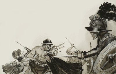 Gladyatör Dövüşleri by Angus McBride