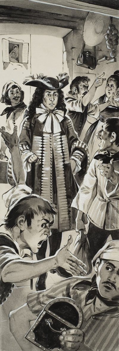 Büyük Tur (kağıt üzerine guaj) by Angus McBride