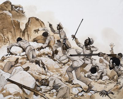 Askeri çatışma by Angus McBride