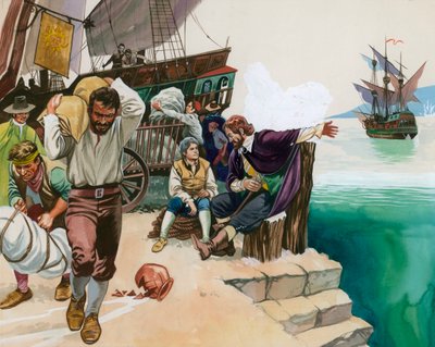 Limana inen korsanlar by Angus McBride