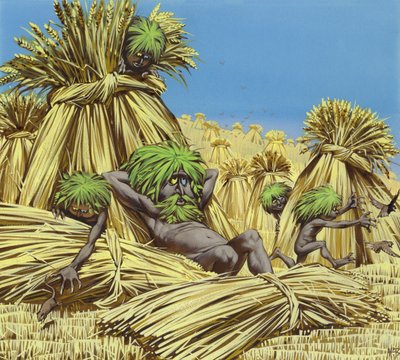 Polevik (kağıt üzerine guaj) by Angus McBride